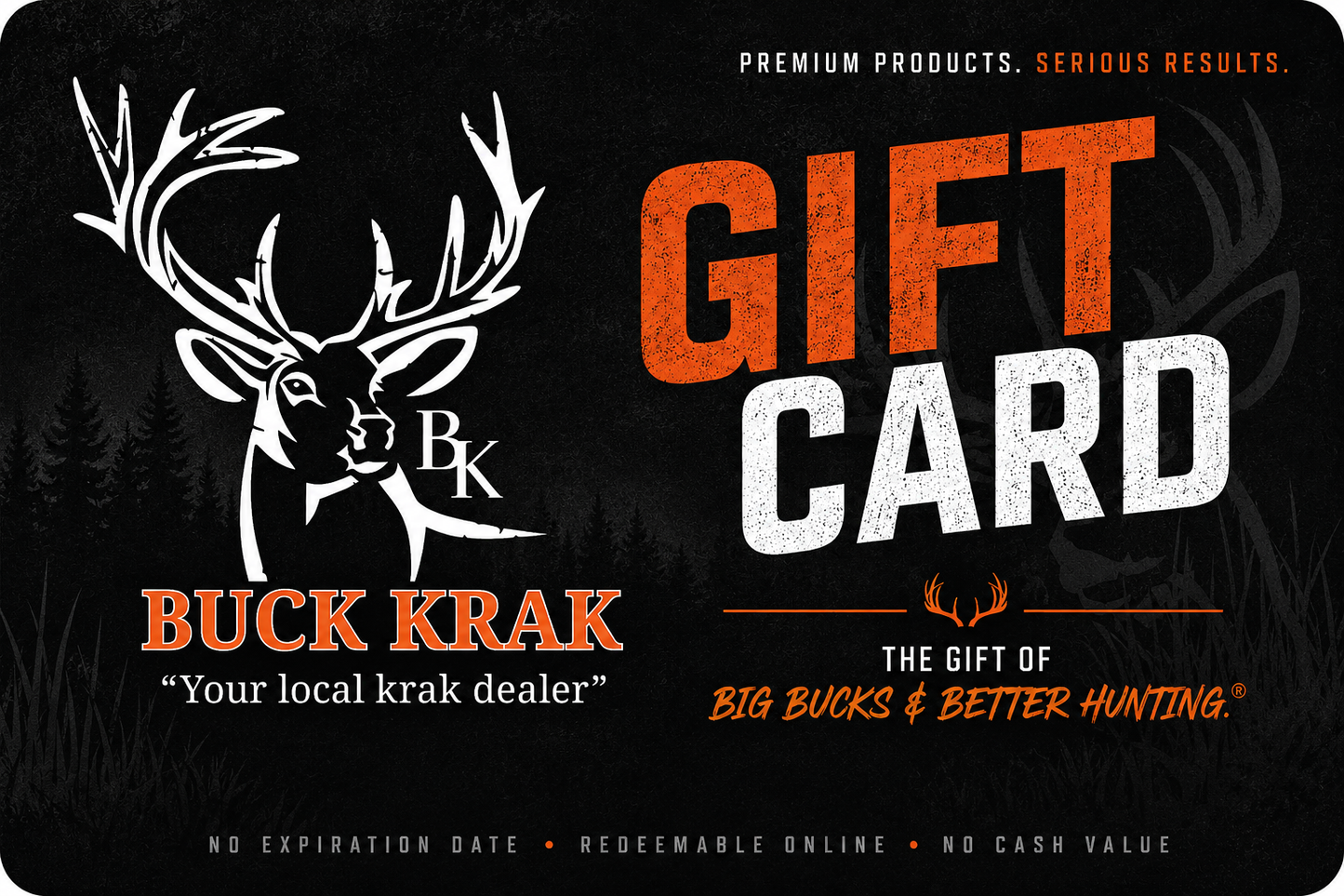 Buck Krak Gift Card