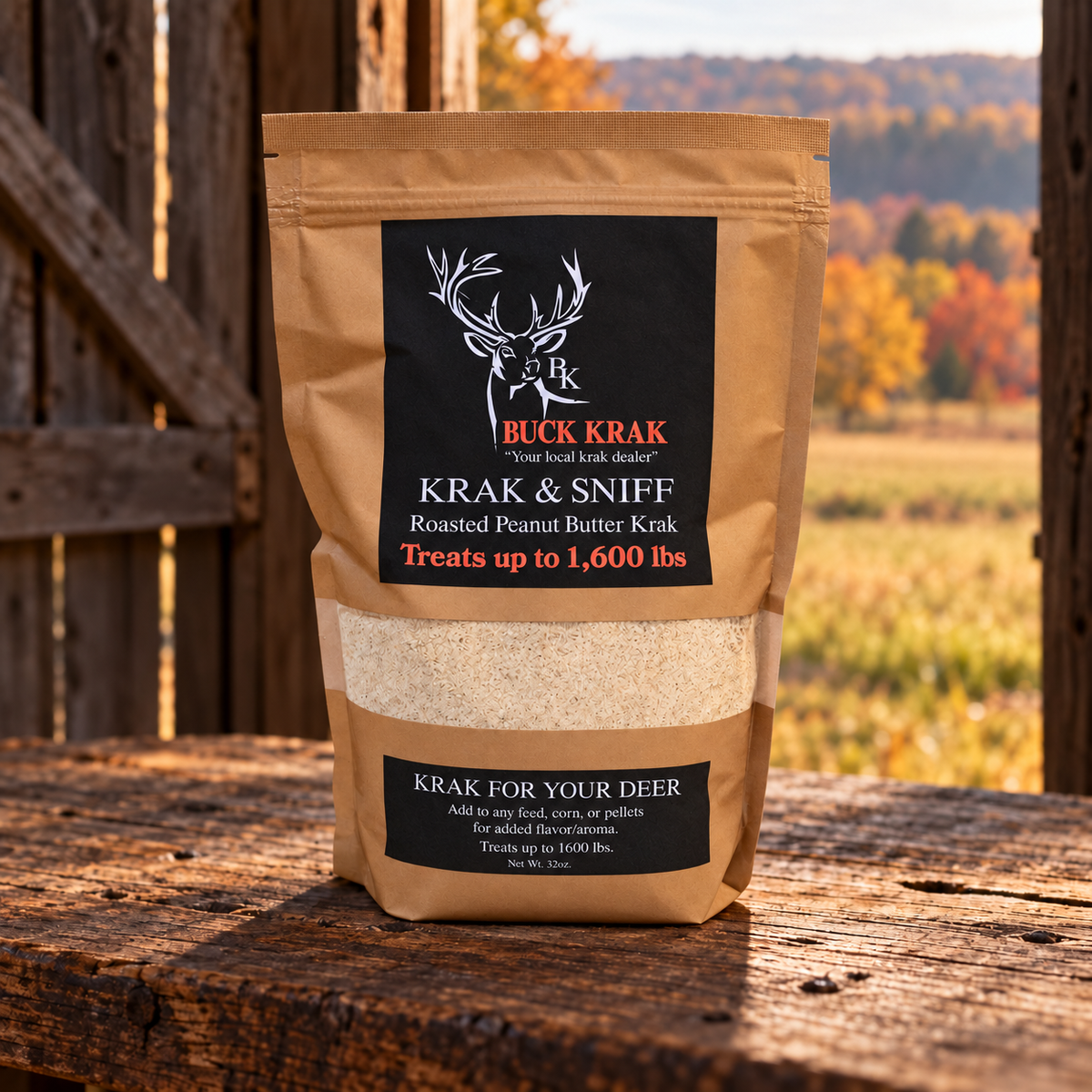 Krak & Sniff Roasted Peanut Butter